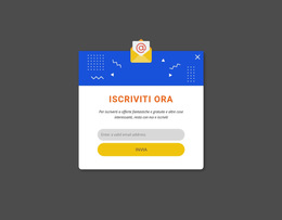 Iscriviti Ora Popup