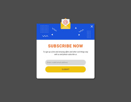Subscribe Now Popup