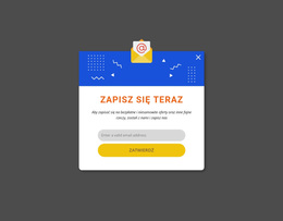 Zapisz Się Teraz Popup