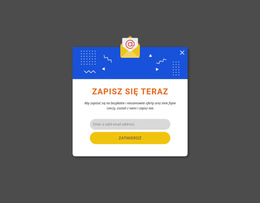 Zapisz Się Teraz Popup