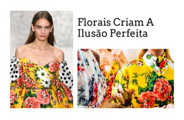 Criar Ilusão Perfeita - Modelo De Site Simples