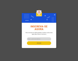 Inscrever-Se Agora Pop-Up