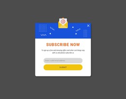 Subscribe Now Popup