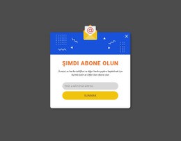 Şimdi Abone Ol Pop-Up'ı