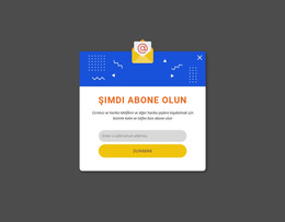 Şimdi Abone Ol Pop-Up'ı