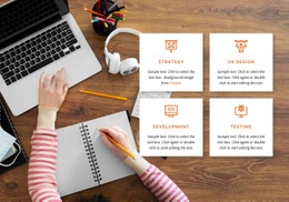 Consulting And Business Solutions Web Page Design