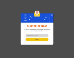 Subscribe Now Popup