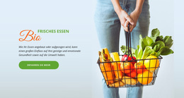 Frisches Bio-Essen – Ultimatives WordPress-Theme