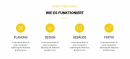 Arbeitsplanung - HTML5-Responsive Vorlage