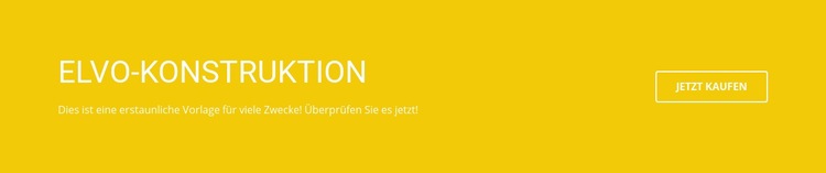 Überschrift und Knopf Website Builder-Vorlagen