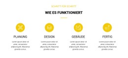 Kostenloses Webdesign Für Arbeitsplanung