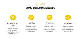 Planificación Del Trabajo Plantilla De Sitio Web CSS Gratuita