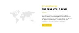 Map And Text - HTML Code Template