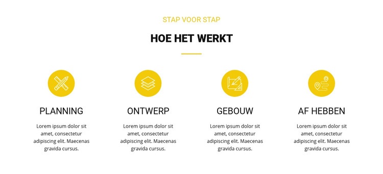 Werkplanning Website ontwerp