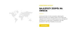 Darmowy Motyw WordPress Dla Mapa I Tekst