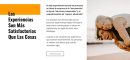 Sitio De WordPress Para Viajes Experienciales