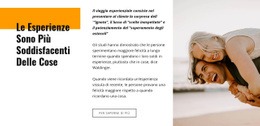 Viaggi Esperienziali - Website Creation HTML