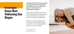 Ervaringsreizen - Website Creation HTML