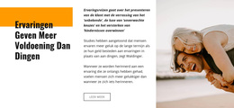 WordPress-Site Voor Ervaringsreizen