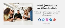 Zdarma CSS Pro Sledujte Nás Na Sociálních Sítích