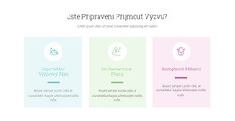 Funkce Ready Challenge – Jednoduchá HTML Šablona