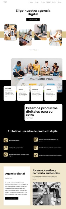 HTML5 Gratuito Para Elige Nuestra Agencia Digital