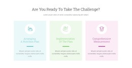 Jellemzők Ready Challenge - HTML Web Page Builder