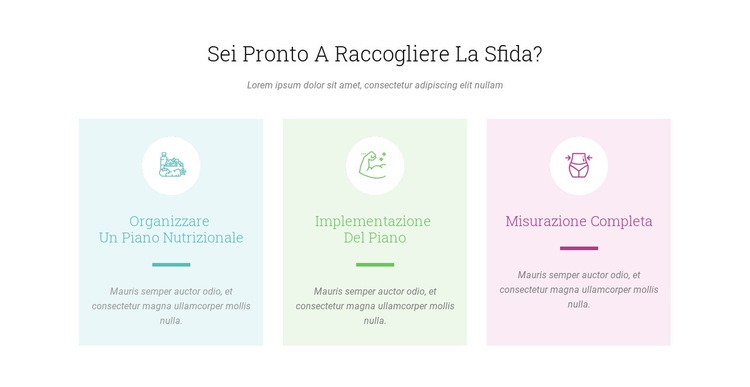 Caratteristiche Ready Challenge Modello HTML5