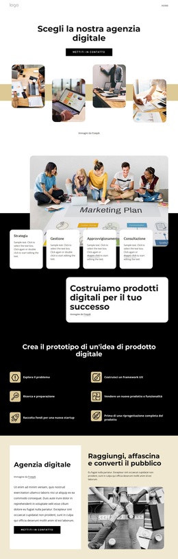 Scegli La Nostra Agenzia Digitale - Tema WordPress
