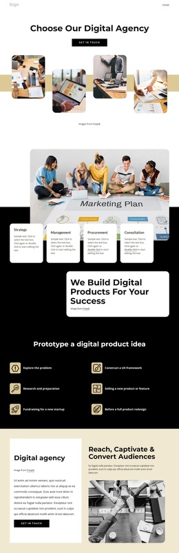 Choose Our Digital Agency - Multipurpose Products