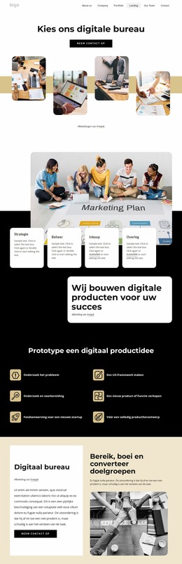 Kies Voor Ons Digitaal Bureau - Multifunctionele Producten