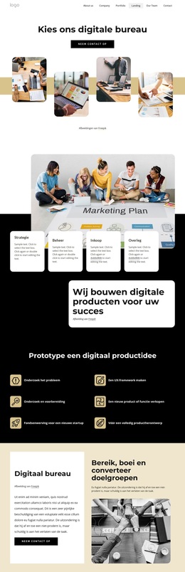 Kies Voor Ons Digitaal Bureau - WordPress-Thema