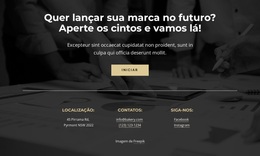 Contatos E Botão - Inspiração De Tema WordPress