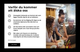 Varför Du Kommer Att Älska Oss - Helt Responsiv Mall