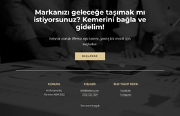 Kişiler Ve Düğme Için Ücretsiz Web Sitesi Oluşturucu