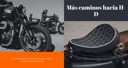 Accesorios De Moto - Plantilla De Sitio Web Móvil