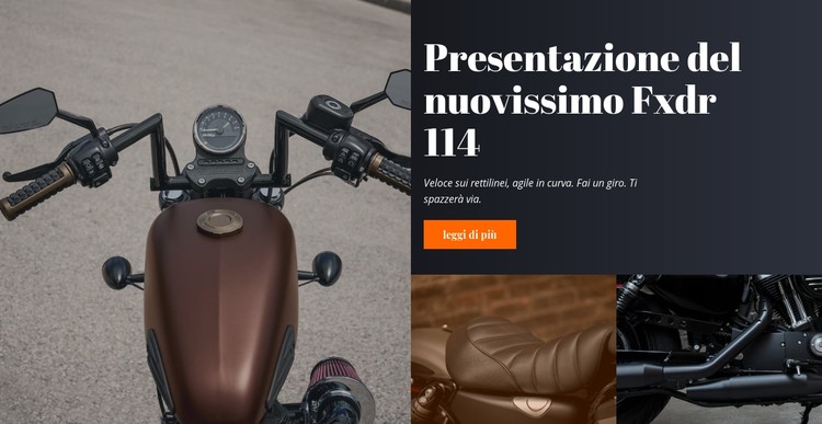 Stile motociclistico Modello CSS