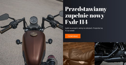 Styl Motocyklowy - Nowoczesny Szablon Internetowy