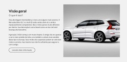 Estilo Carro - Modelo Criativo Multifuncional De Uma Página