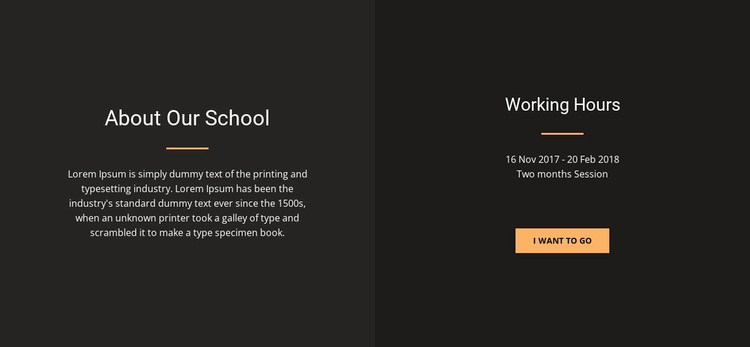 About design school Template