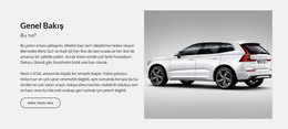 Araba Tarzı - Duyarlı HTML Şablonu