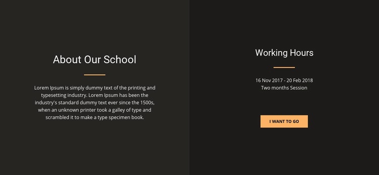 About design school Webflow Template Alternative