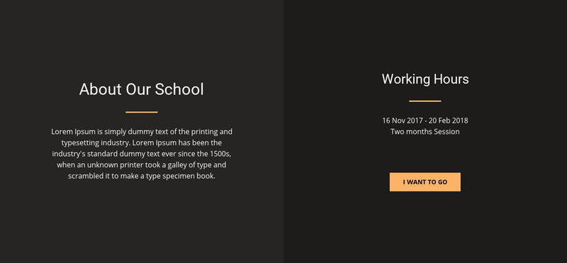 About design school Wix Template Alternative