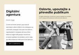 Digitální Branding A Marketing – Šablona Vstupní Stránky