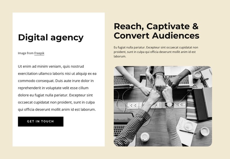 Digital branding and marketing CSS Template