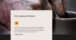 Von Unseren Schülern - Responsive HTML-Vorlage
