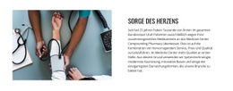 Pflege Herz - Bestes Website-Design