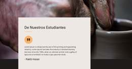 De Nuestros Estudiantes - Plantillas De Diseño De Sitios Web