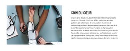 Coeur De Soins Modèle HTML De Base Avec CSS