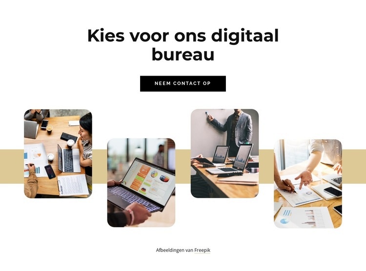 We creëren digitale benchmarks Bestemmingspagina